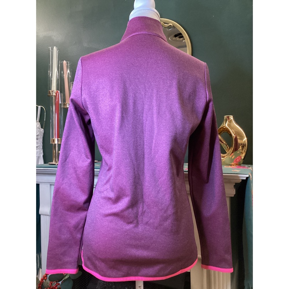 Nike Golf Green Bay Packers Therma-FIT 1/4 Zip Pullover Purple Pink Women Medium - Picture 3 of 5